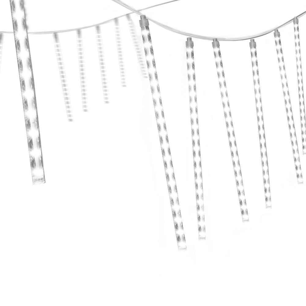 Transform Your Holidays with Jingle Jollys Christmas Icicle Lights – 288 LED Dazzling Display