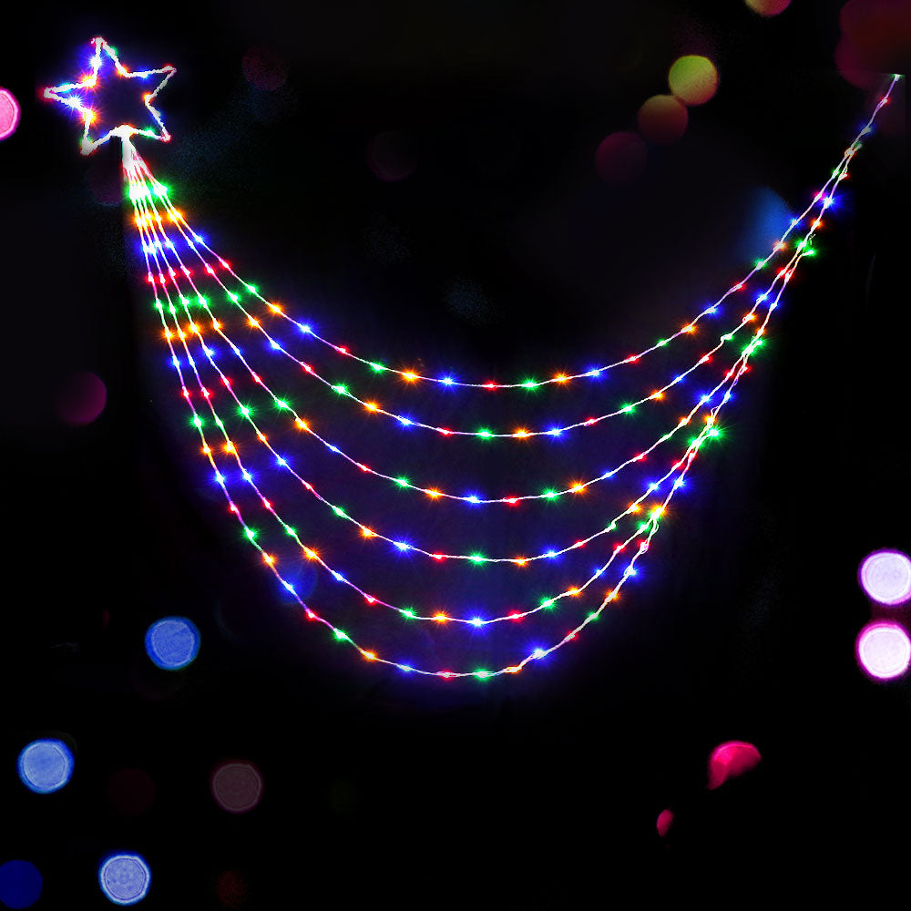 320 LED 5M Solar String Christmas Lights Fairy Light Jingle Jollys