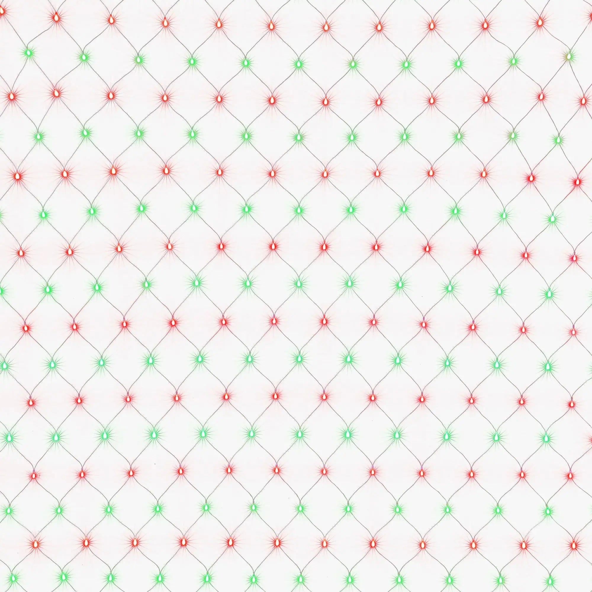 Jingle Jollys Red Green Christmas Net Lights, 1000 LED, 6 x 4m