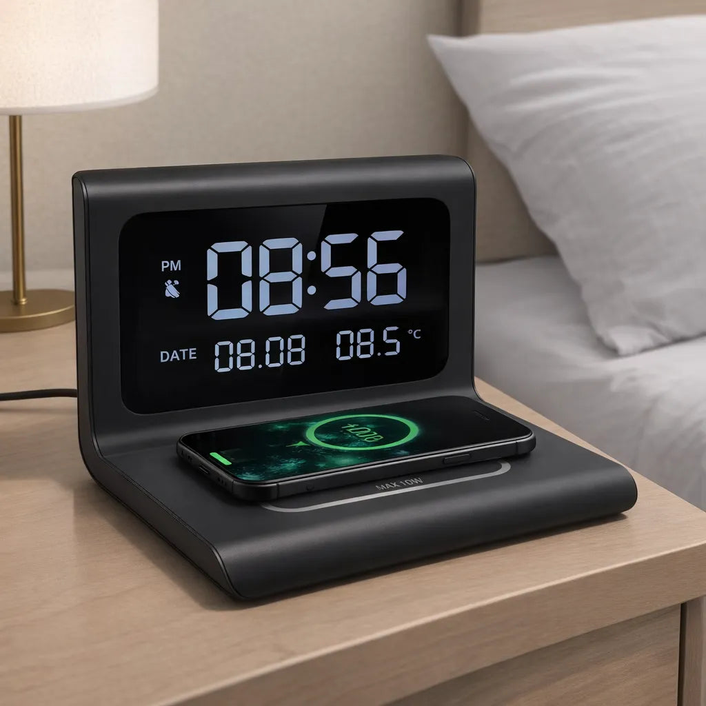 3-in-1 Wireless Charger with Clock: Your Ultimate Charging Companion